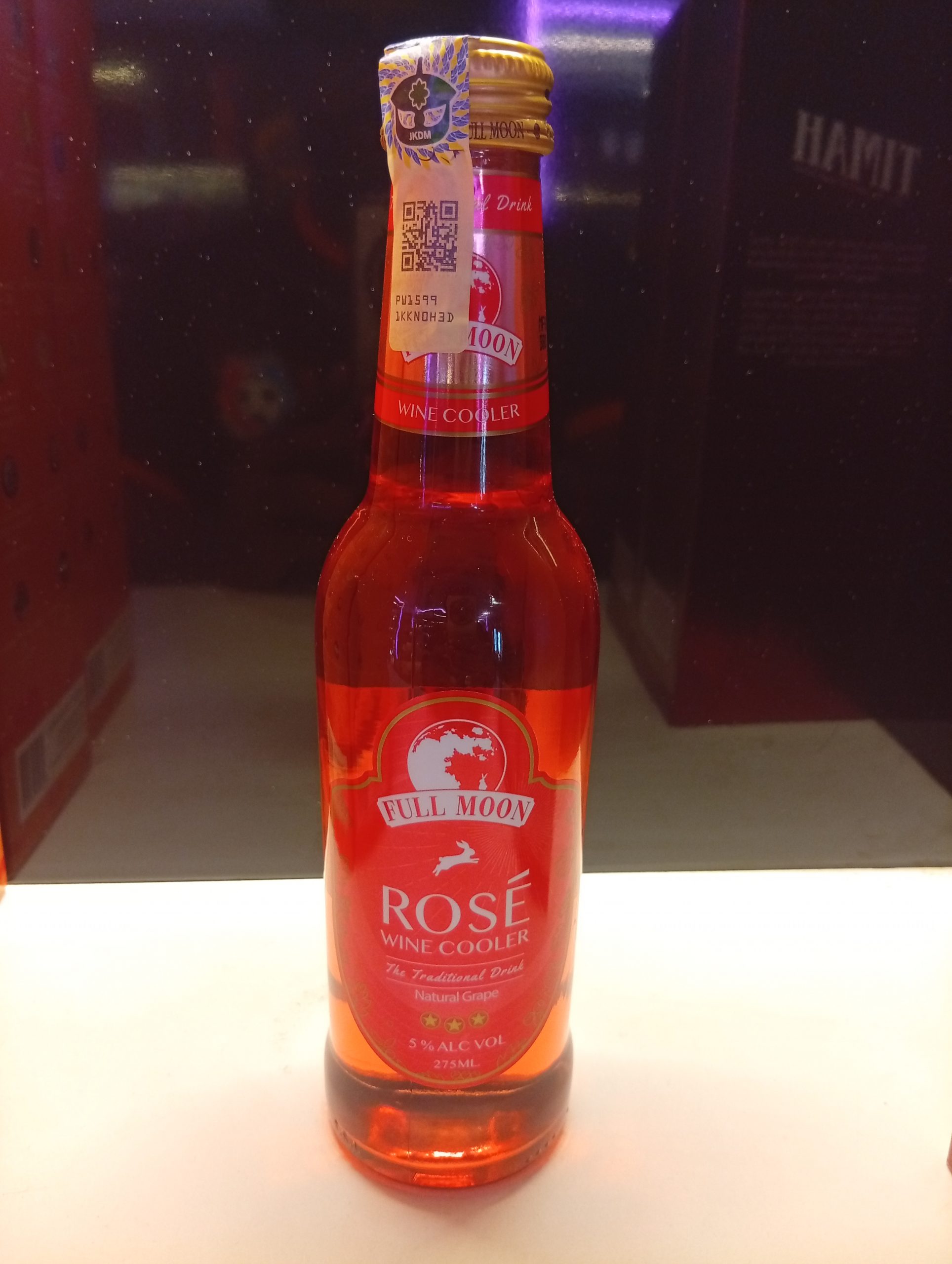 Full moon Rose wine cooler 275ml